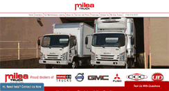 Desktop Screenshot of mileatruck.com